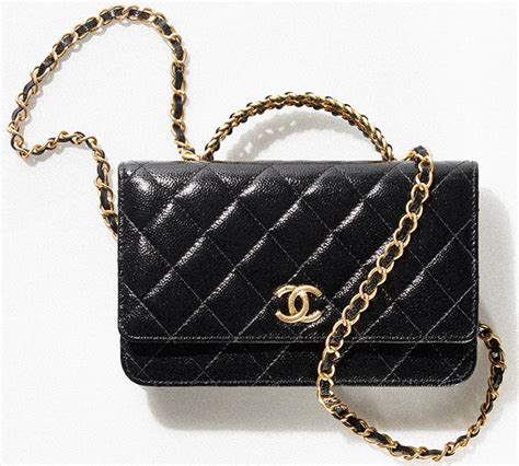 chanel wallet on chain top handle|chanel wallets online shop.